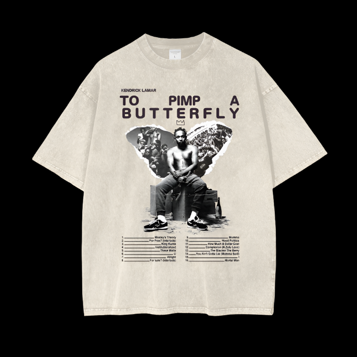 Kendrick Lamar | To Pimp A Butterfly | Vintage Oversized