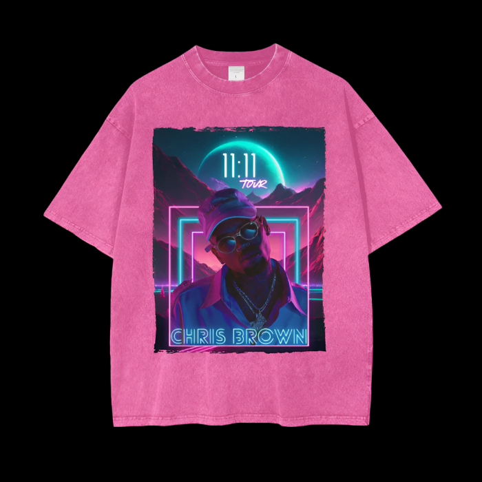 Chris Brown | Neon 11:11 Tour | Vintage Oversized