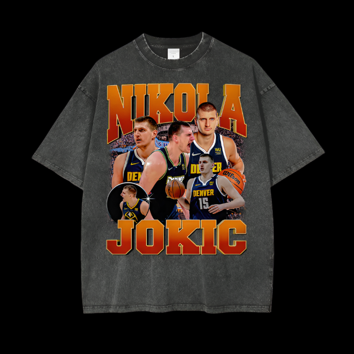 Nikola Jokic | Denver Nuggets | Vintage Oversized