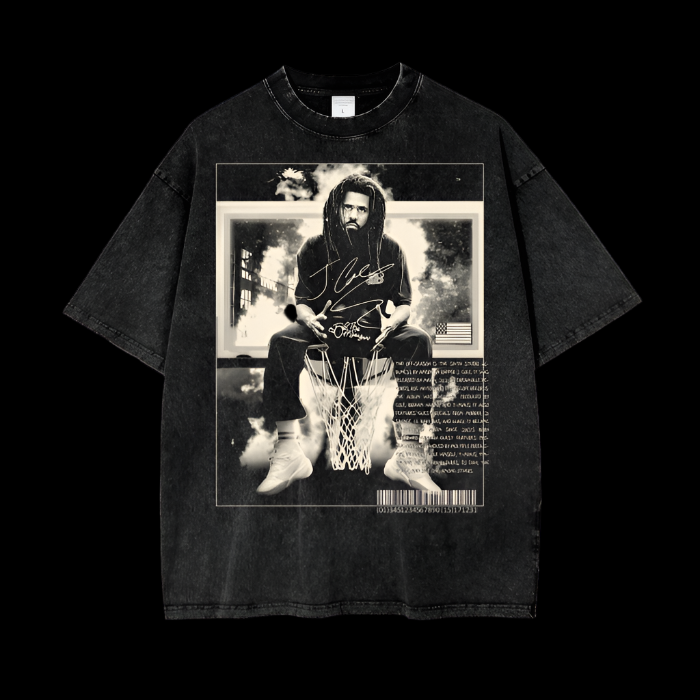 J.Cole | Signature | Vintage Oversized Shirt
