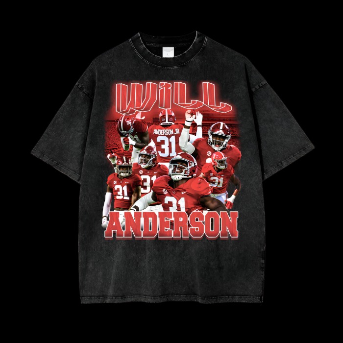 Will Anderson | Houston Texans | Vintage Oversized