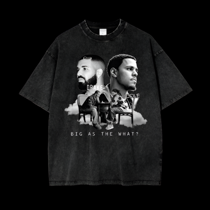 Drake & J.Cole | Big 3 | Vintage Oversized Shirt