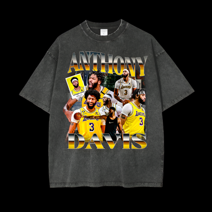 Anthony Davis | Los Angeles Lakers | Vintage Oversized