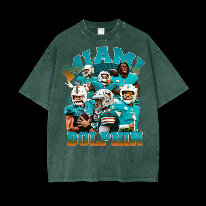 Miami Dolphin Team | Vintage Oversized
