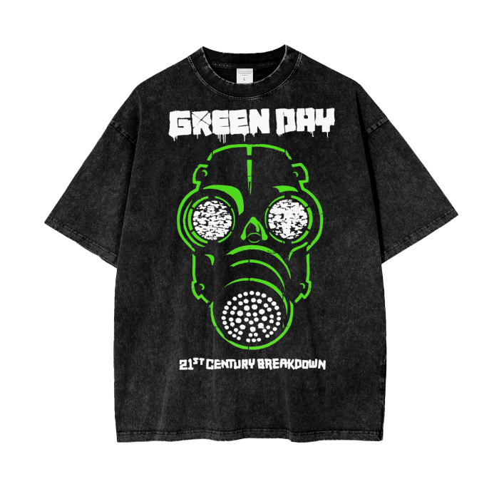 Acid Wash Oversize T-Shirt - 250 GSM