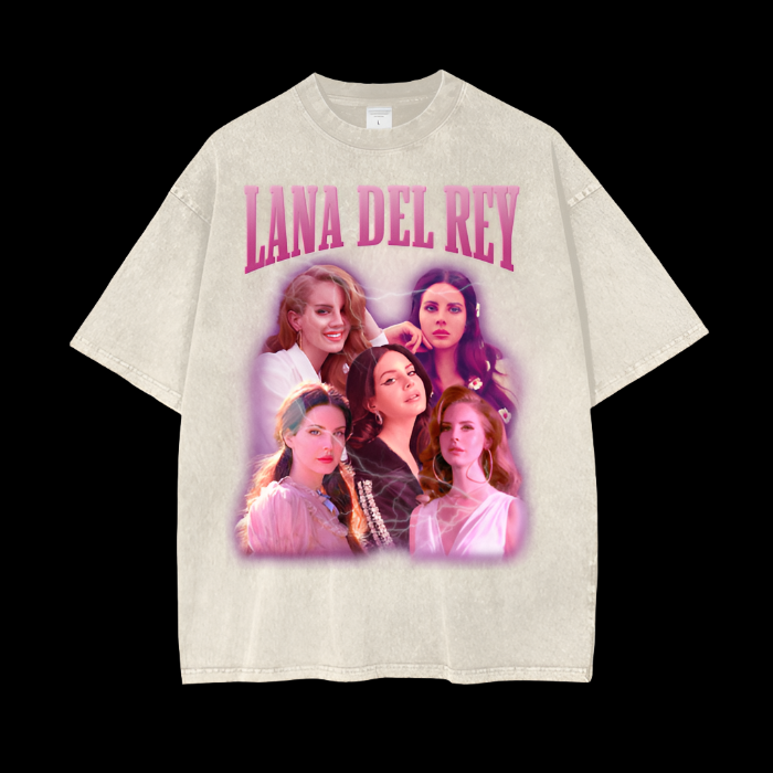 Lana Del Rey | White | Vintage Oversized Shirt