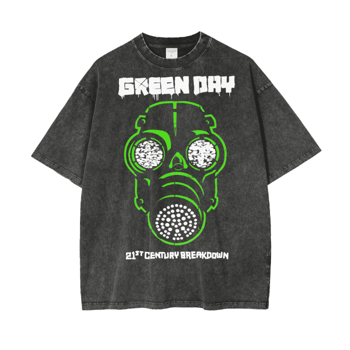 Acid Wash Oversize T-Shirt - 250 GSM