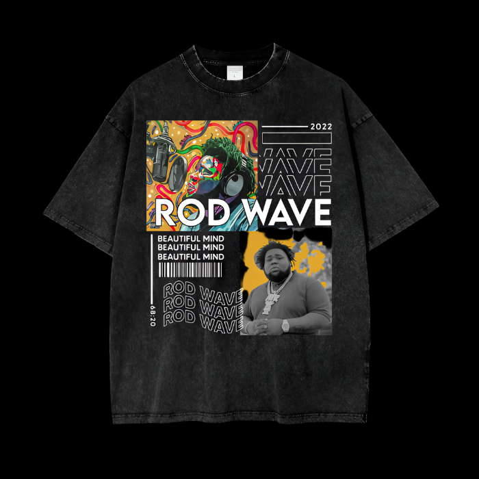 Rod Wave | Beautiful Mind 2022 | Vintage Oversized