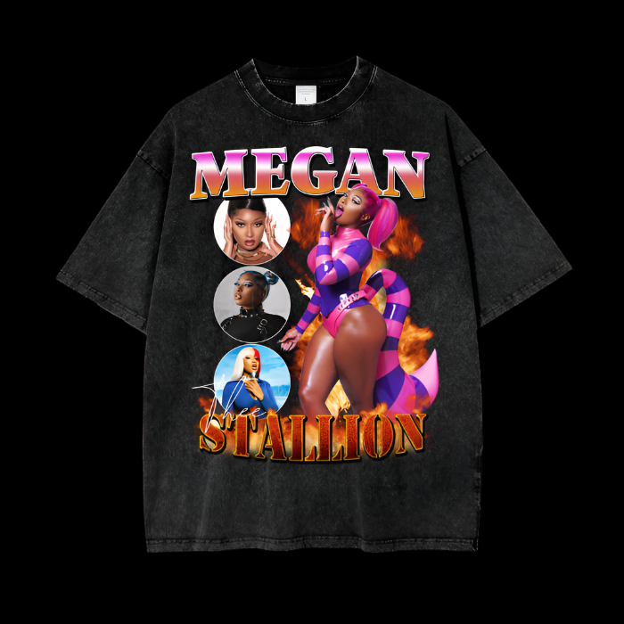 Meg Thee Stallion | Vintage Oversized Shirt