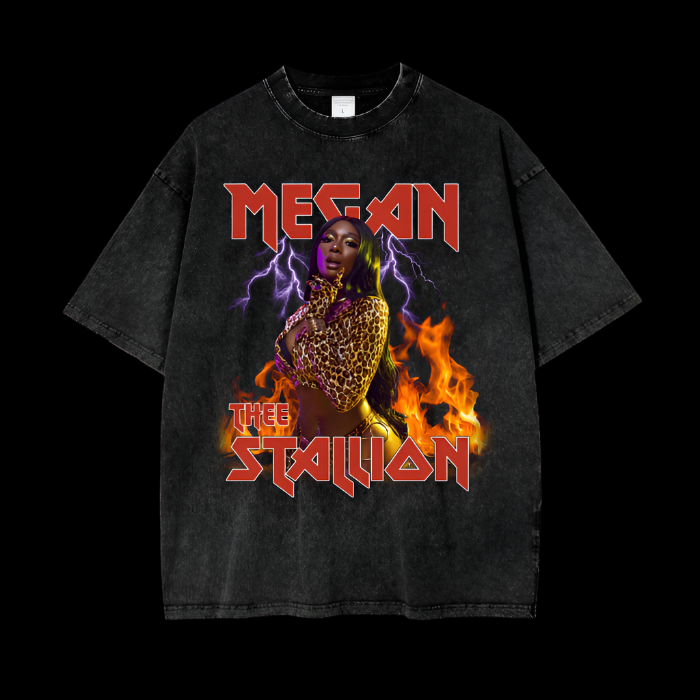 Meg Thee Stallion | Vintage Oversized Shirt