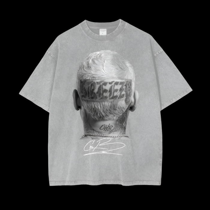 Chris Brown | Autograph | Vintage Oversized