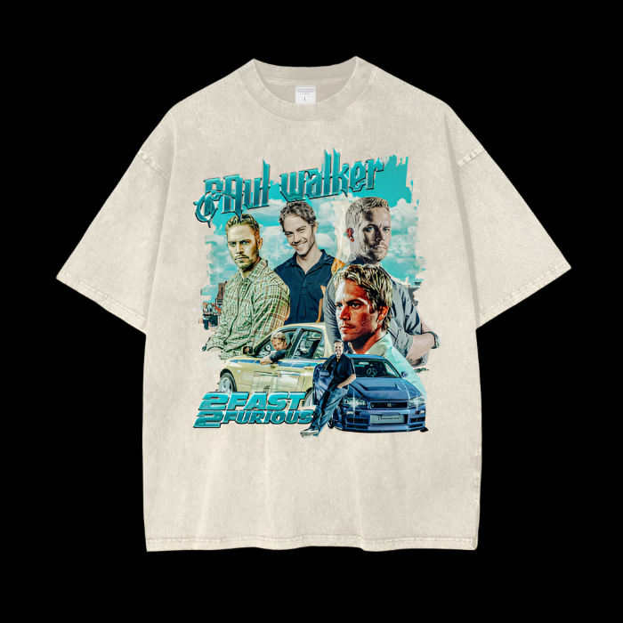 Paul Walker | Fast & Furious | Vintage Oversized