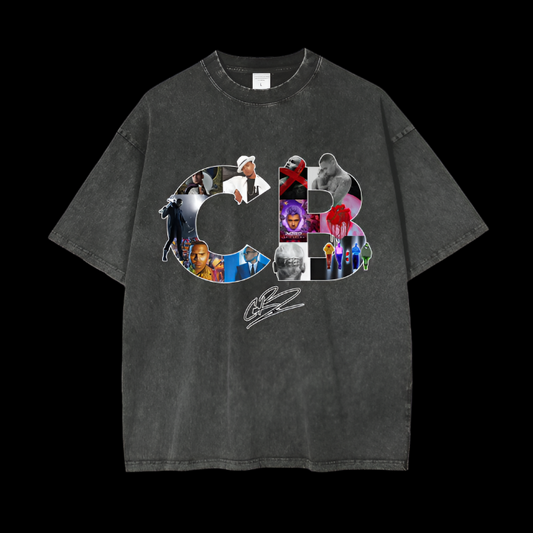 Chris Brown | CB in Album Covers | Vintage Oversized