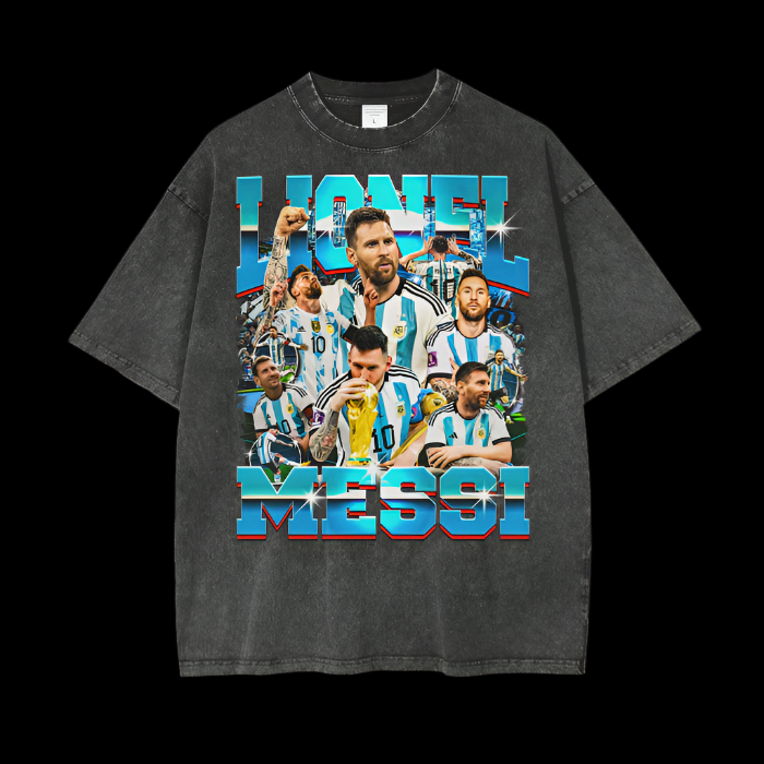 Lionel Messi | Argentina | Vintage Oversized