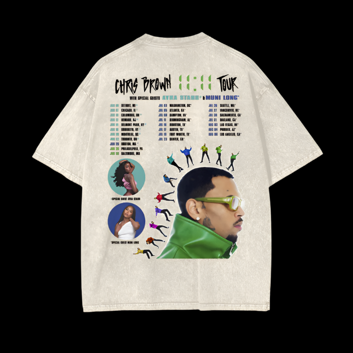 Chris Brown | 11:11 Tour | Vintage Oversized