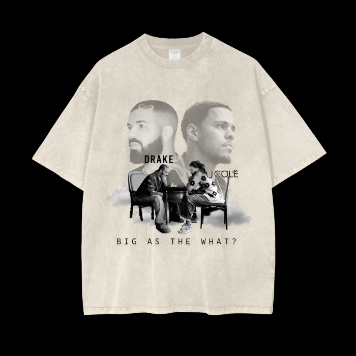 Drake & J.Cole | The Big What? | Vintage Oversized Shirt