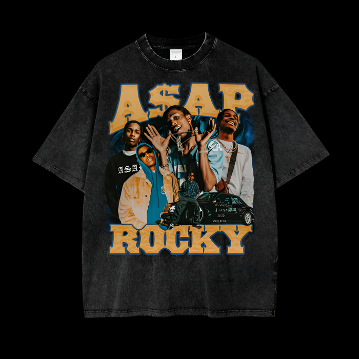 A$AP Rocky | Gold | Vintage Oversized