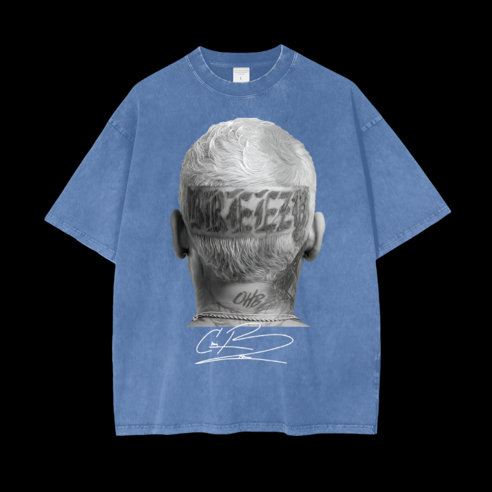 Chris Brown | Autograph | Vintage Oversized