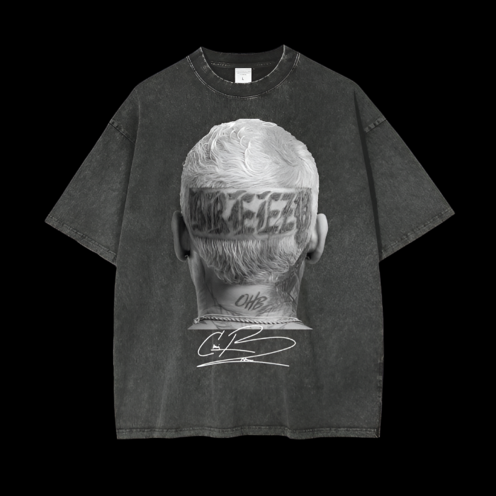 Chris Brown | Autograph | Vintage Oversized